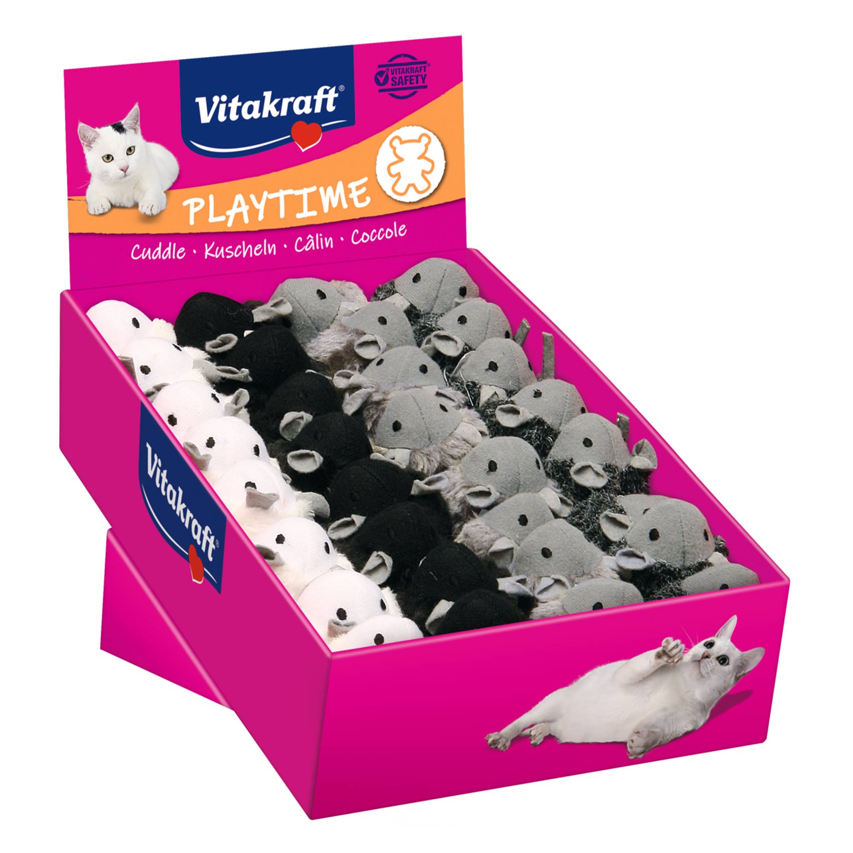 Vitakraft Toy Mouse with Sound – Sold Per Piece