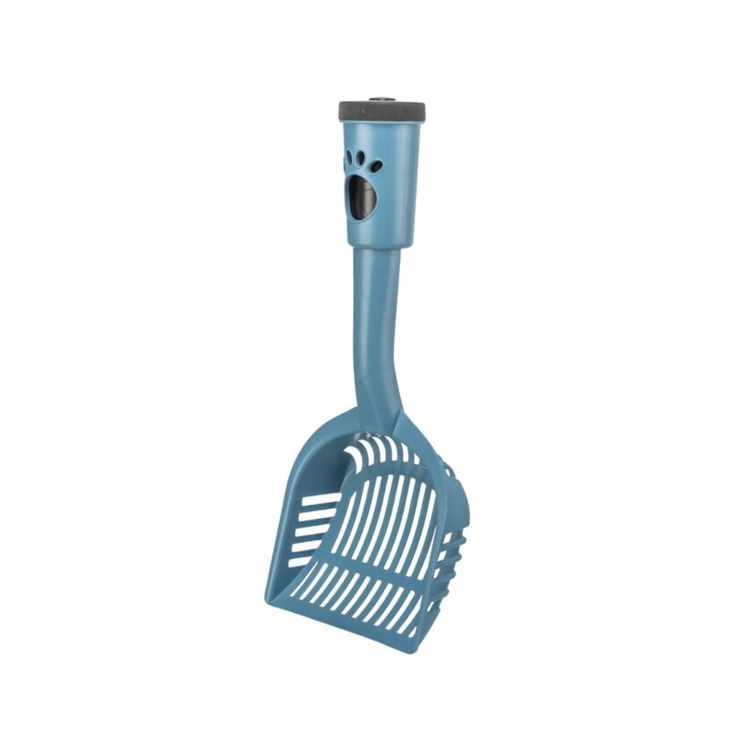 Trixie Litter Scoop with Dirt Bags for Clumping Litter – Size M (20 Bags Included)