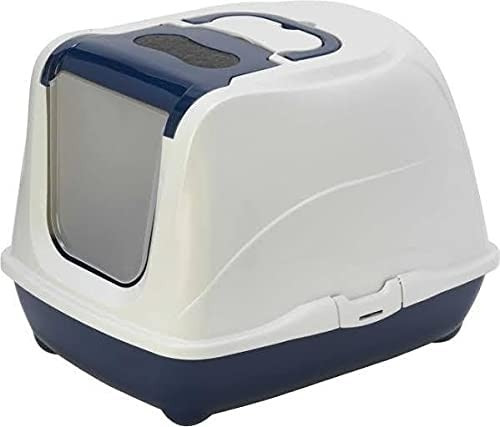 Hooded Cat Litter Box with Built-in Filter