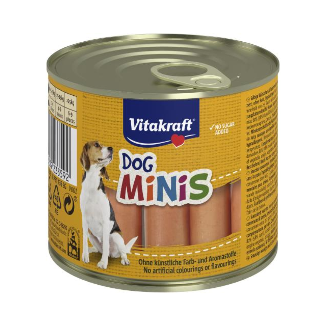 Vitakraft Dog Minis Snack Sausages for Dogs