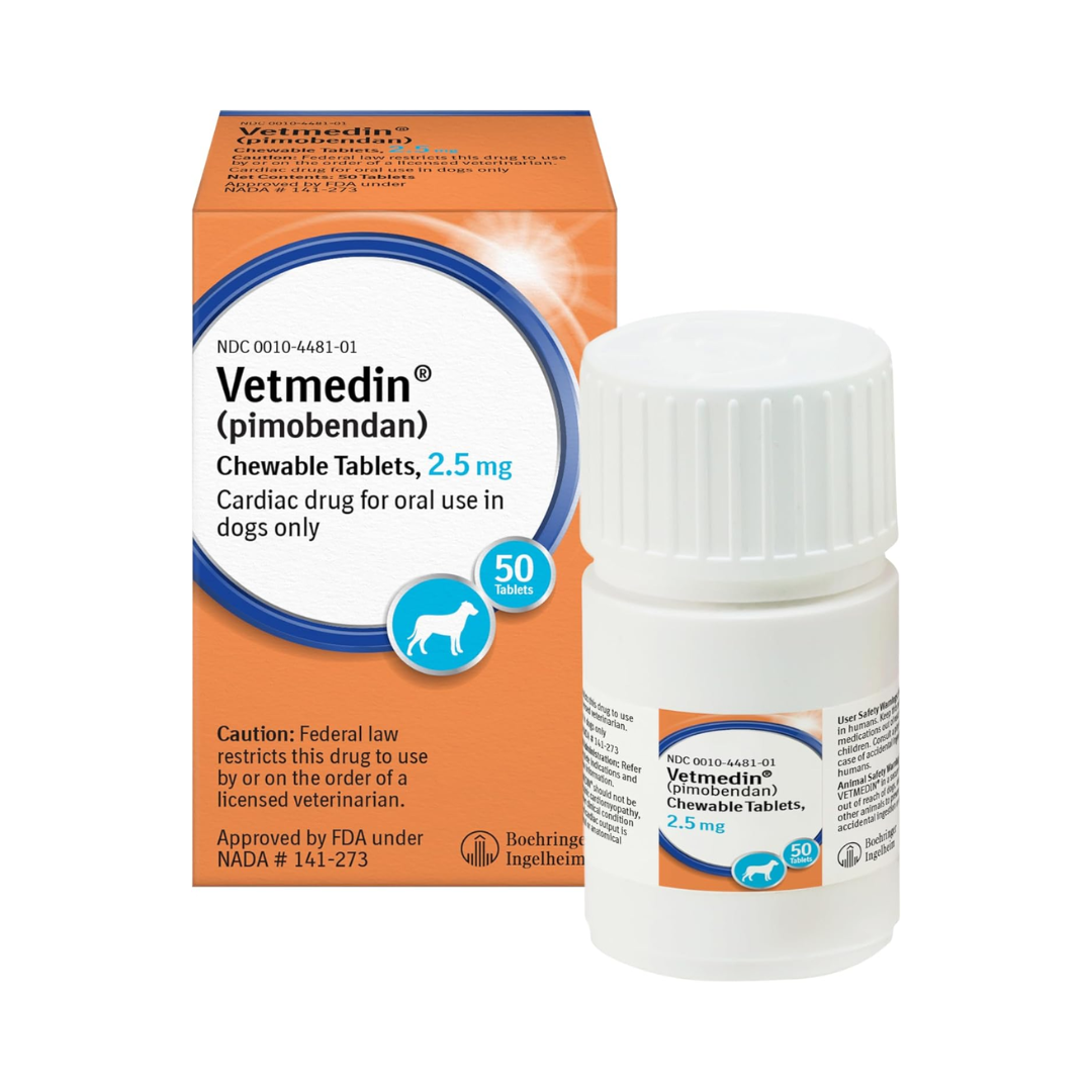 Vetmedin® (Pimobendan) 2.5 mg Chewable Tablets for Dogs