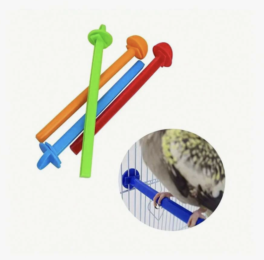 Plastic Bird Perches for Small Bird Cages