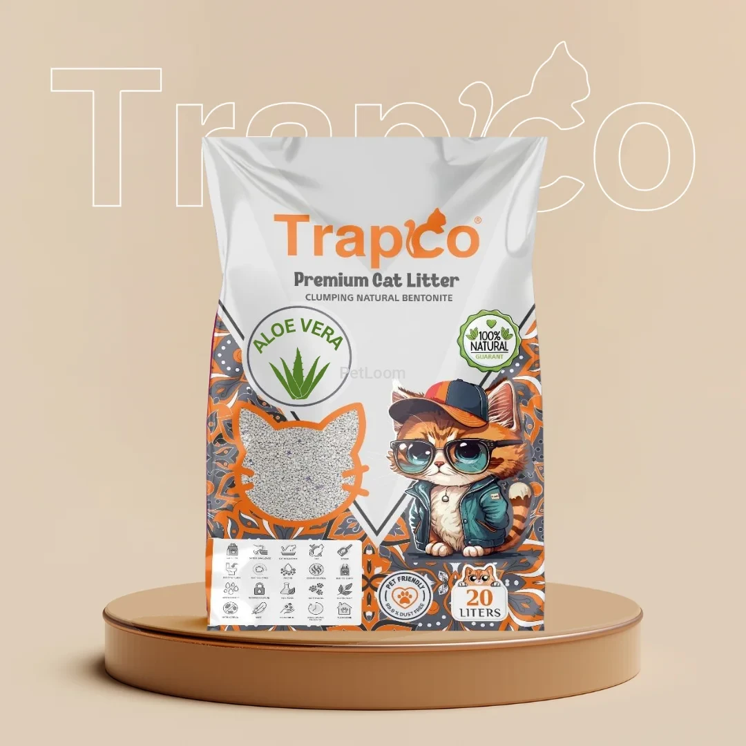 Trapco Premium Cat Litter – Aloe Vera Scented (20 L)