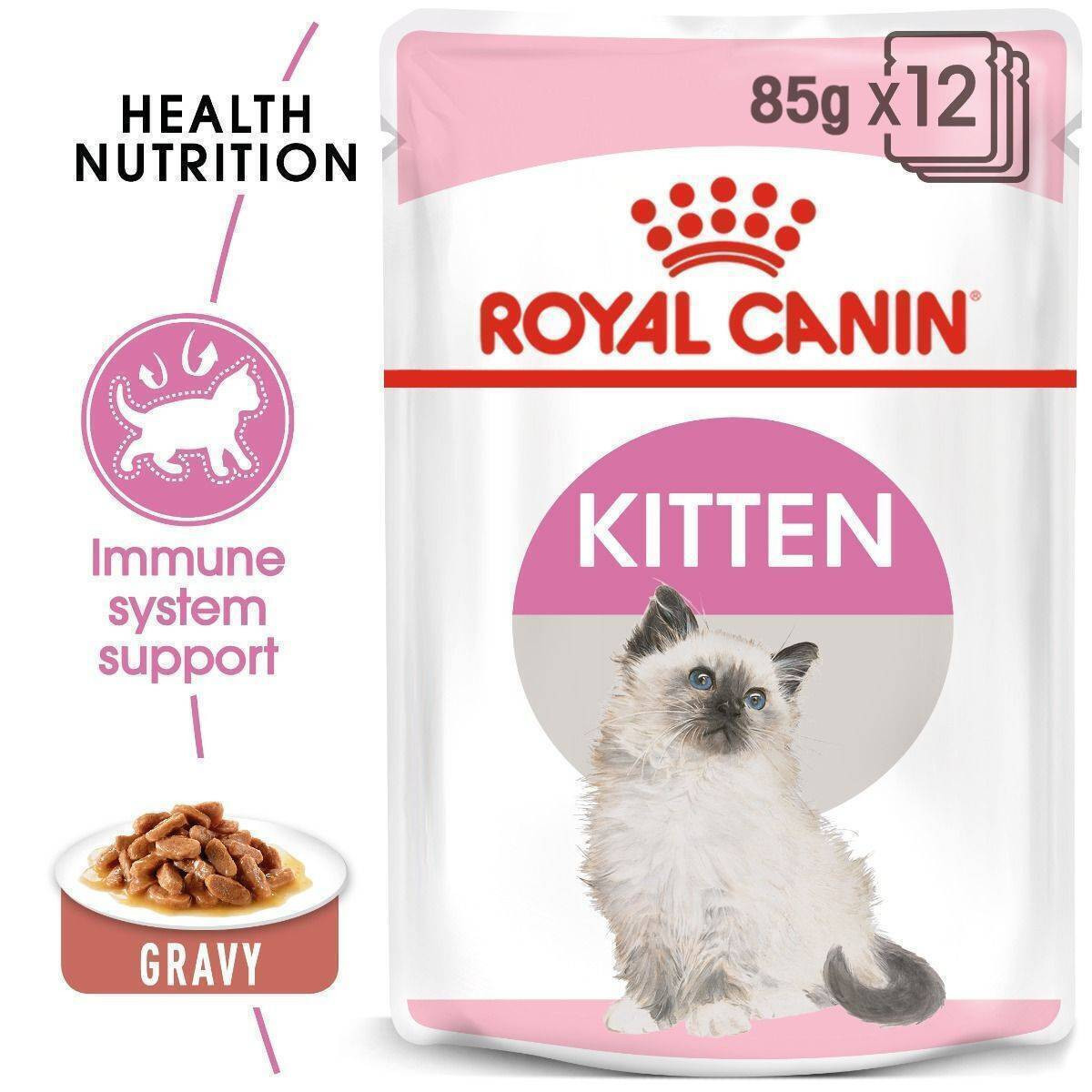 Royal Canin Kitten Chunks In Gravy