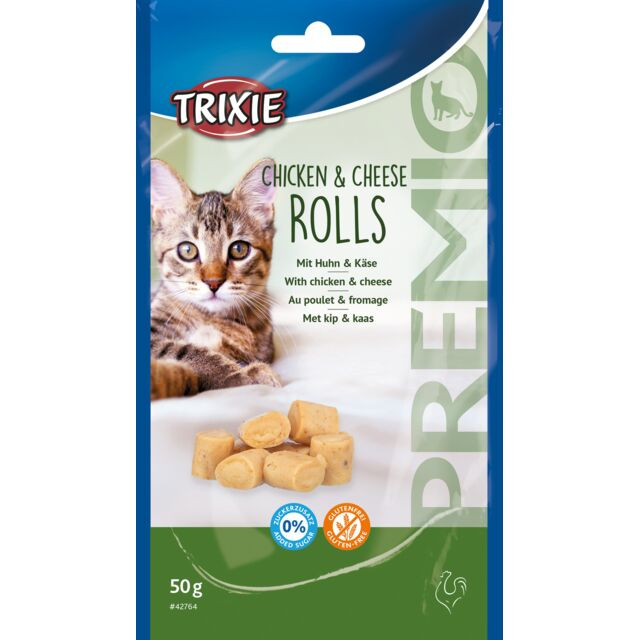 Trixie Premio Rolls with Chicken and Cheese (50 g)