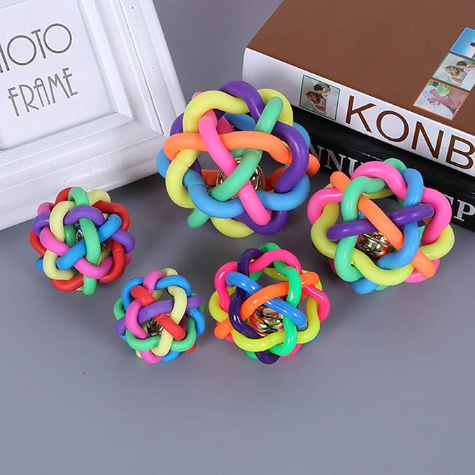 Interactive Pet Chew Toy – Durable Knot Ball for Dogs & Cats