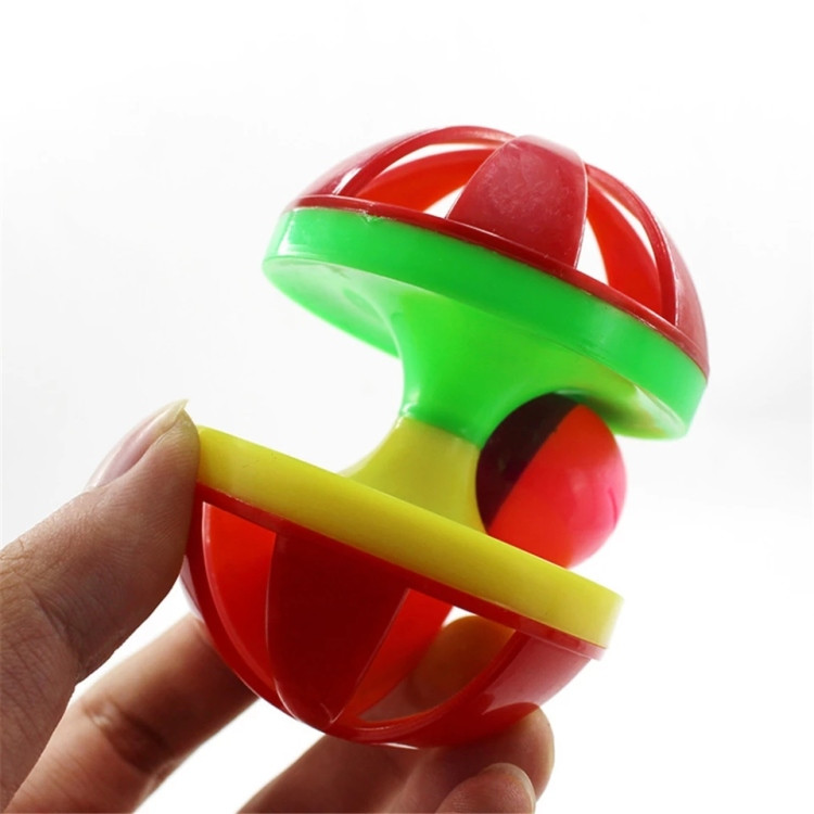 Rolling Bell Rattle Toy for Cats