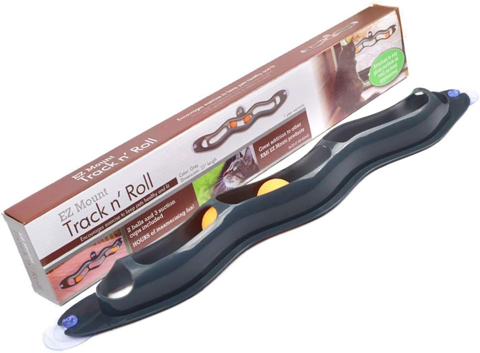 EZ Mount Track n' Roll Cat Toy