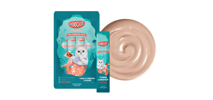 Moochie Fairy Purée Sea Breeze Epic Tuna & Lobster Flavour