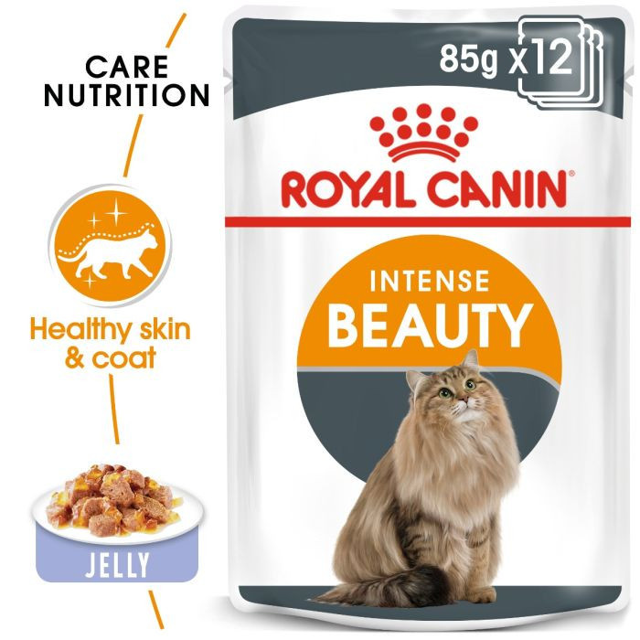 Royal Canin Intense Beauty Chunks In Jelly 85gm