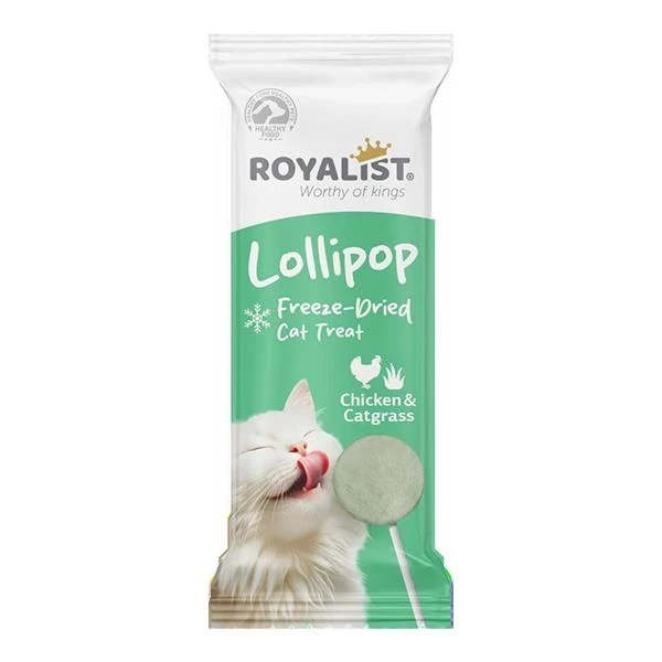 Royalist Lollipop Chicken & Catgrass Freeze-Dried Cat Treat