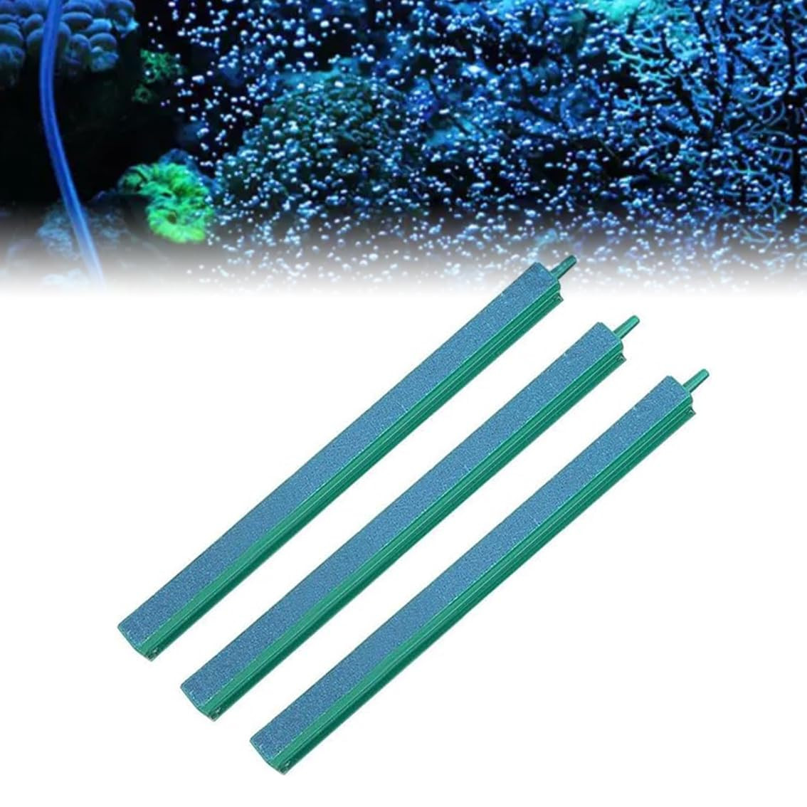 Wall Tube Air Stone Decor for Aquarium