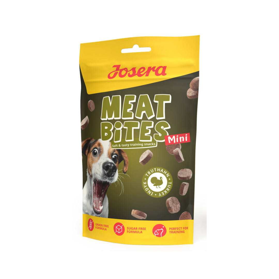 Josera Meat Bites Mini Turkey – Soft Training Snacks for Small Dogs