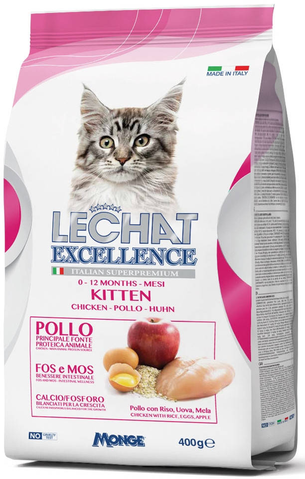 LeChat Excellence Kitten Chicken – 400 gm