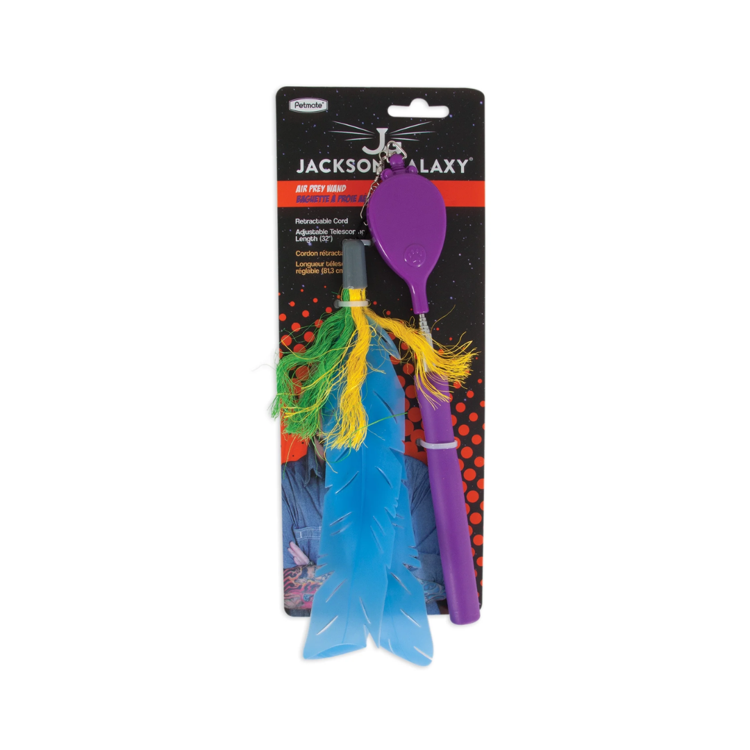 Jackson Galaxy Air Prey Wand – Assorted Colors