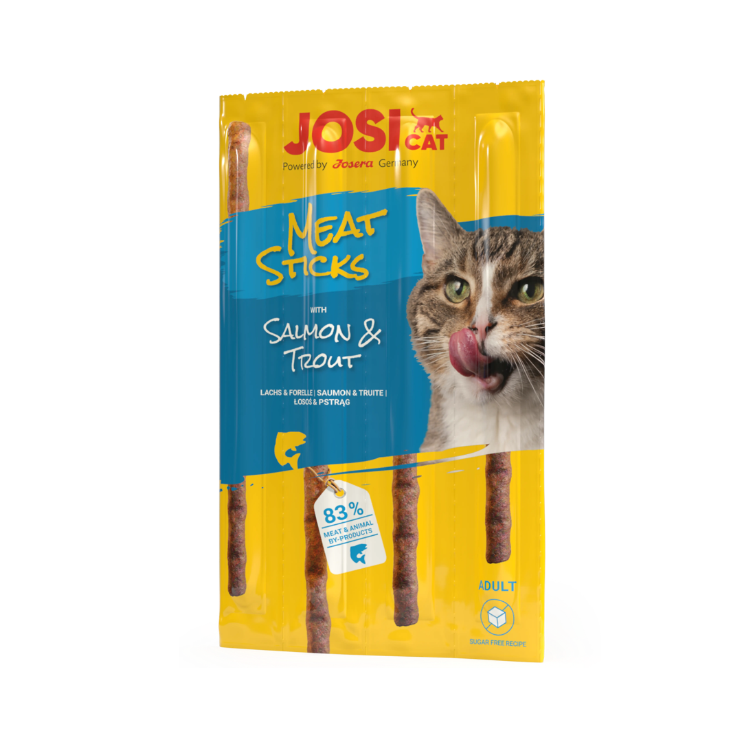JosiCat Meat Sticks with Salmon & Trout