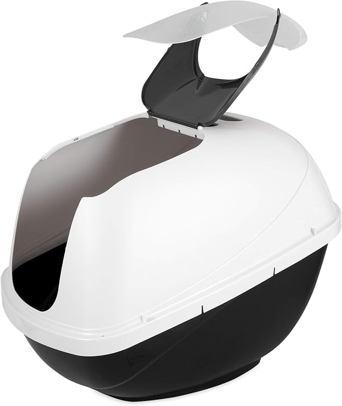 Petmate Jumbo Cat Flip Top Hooded Litter Pan