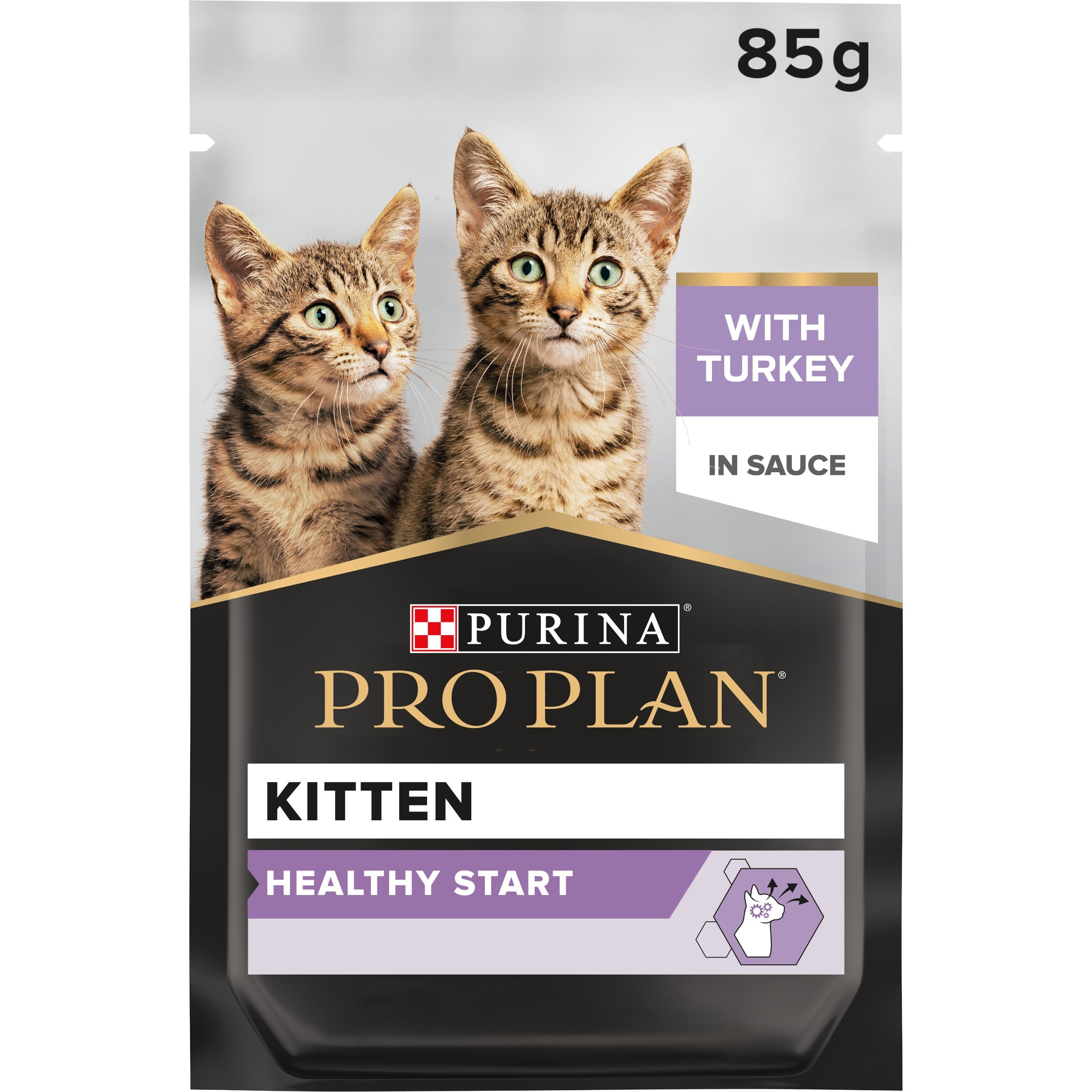 Purina Pro Plan Kitten Healthy Start Wet Cat Food Turkey in Gravy