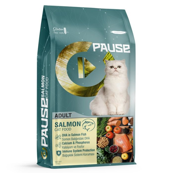 Pause Adult Cat Dry Food – Salmon