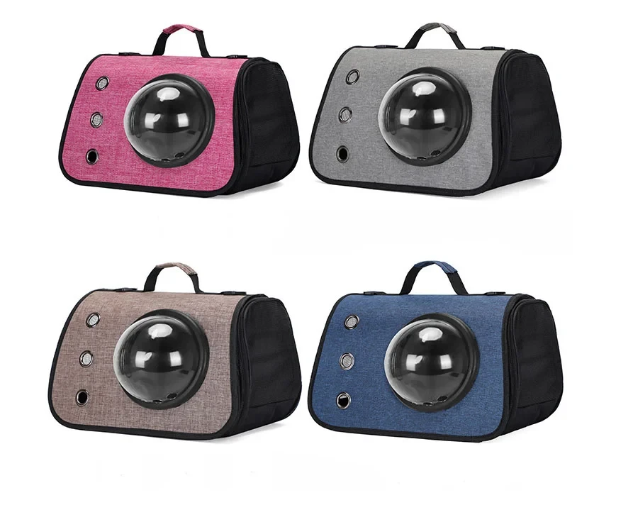 Portable Pet Carrier with Bubble Window