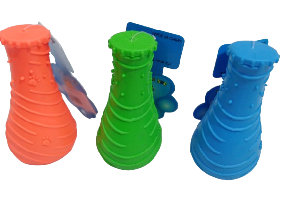 Squeaky Bottle-Shaped Dog Toy – Fun & Interactive Chew Toy