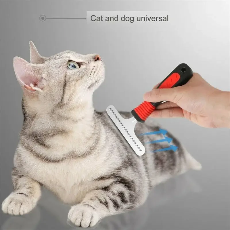 Pet Grooming Rake Comb