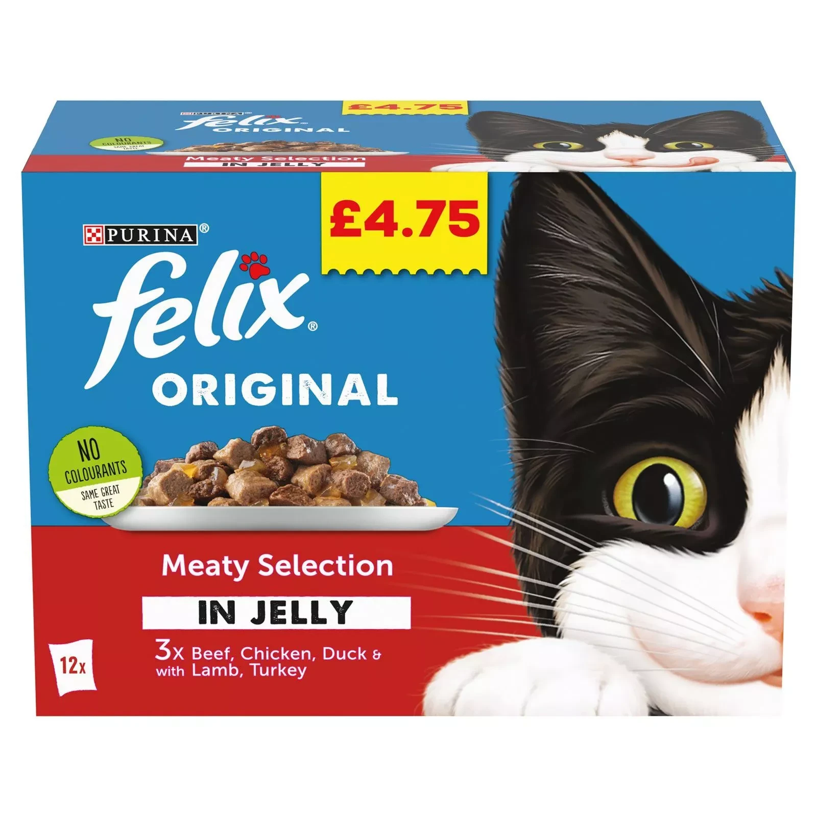 Felix Original Meaty Selection in Jelly – 12 Pouches