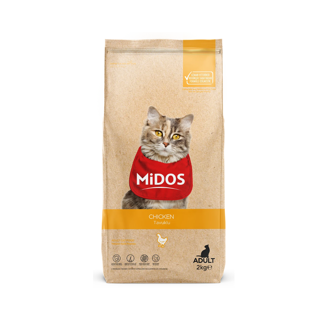 Midos Chicken Adult Cat Food – 2 kg