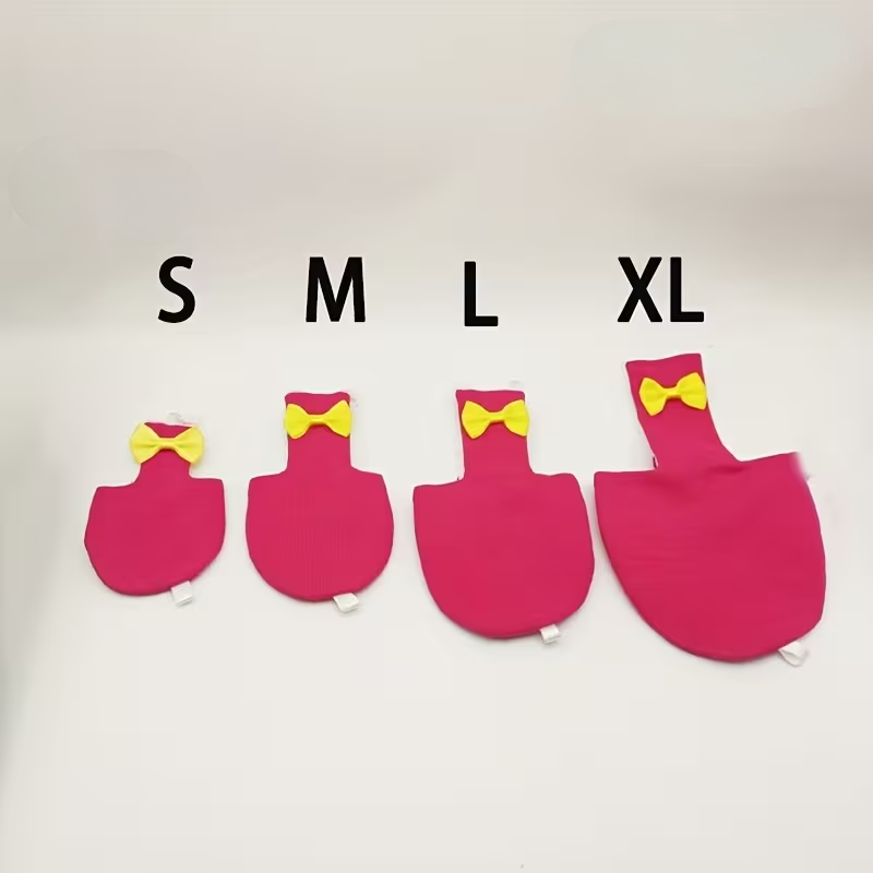 Bird Diaper with Bow Tie – Adjustable & Reusable (Pink)