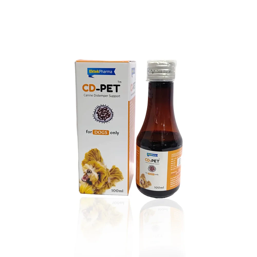 CD-PET – Herbal Canine Distemper Support Drops for Dogs (100ml)