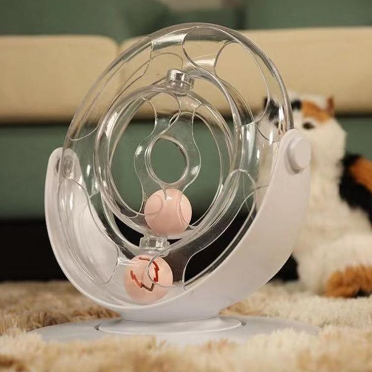360° Rotating Interactive Cat Toy