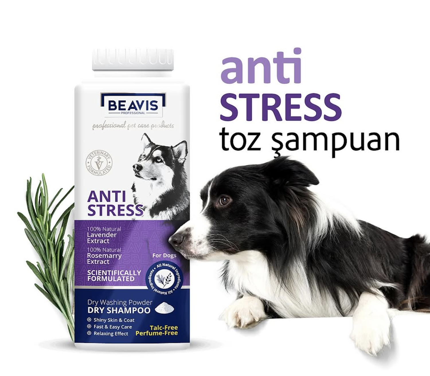 Beavis Anti-Stress Dry Shampoo for Dogs