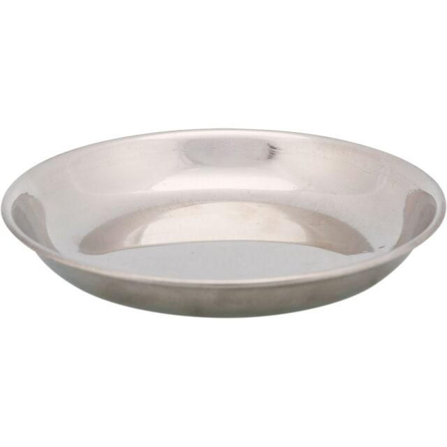 Trixie Stainless Steel Bowl (Shallow) – 0.2 L / Ø 13 cm