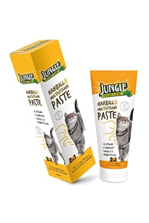 Jungle Cat Hairball & Multivitamin Paste – 75ml