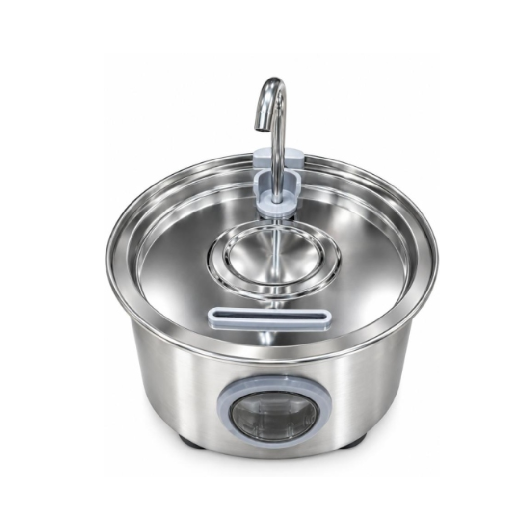 Stainless Steel Pet Water Fountain – 3.2 L