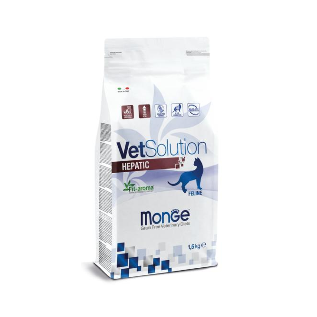Monge VetSolution Hepatic Feline – 1.5 Kg