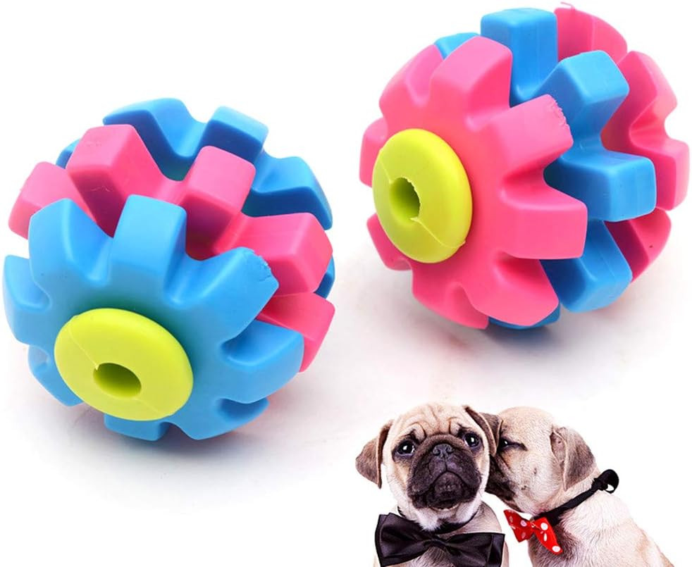 Interactive Gear Ball Dog Toy