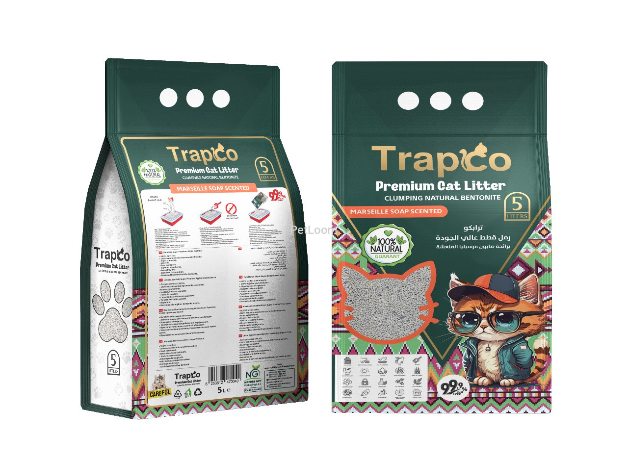 Trapco Premium Cat Litter – Marseille Soap Scented (5 L)