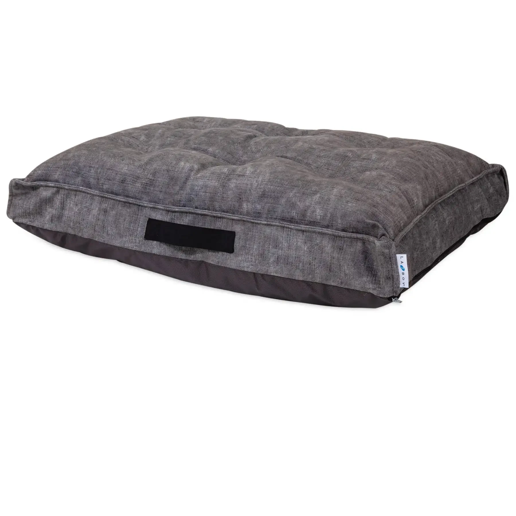 La-Z-Boy Smoke Twill Cooper Mattress Dog Bed – 36″ × 27″ × 7″ Assorted Colors