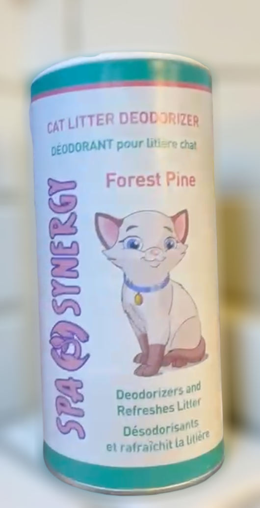 SPA SYNERGY Cat Litter Deodorizer – Forest Pine
