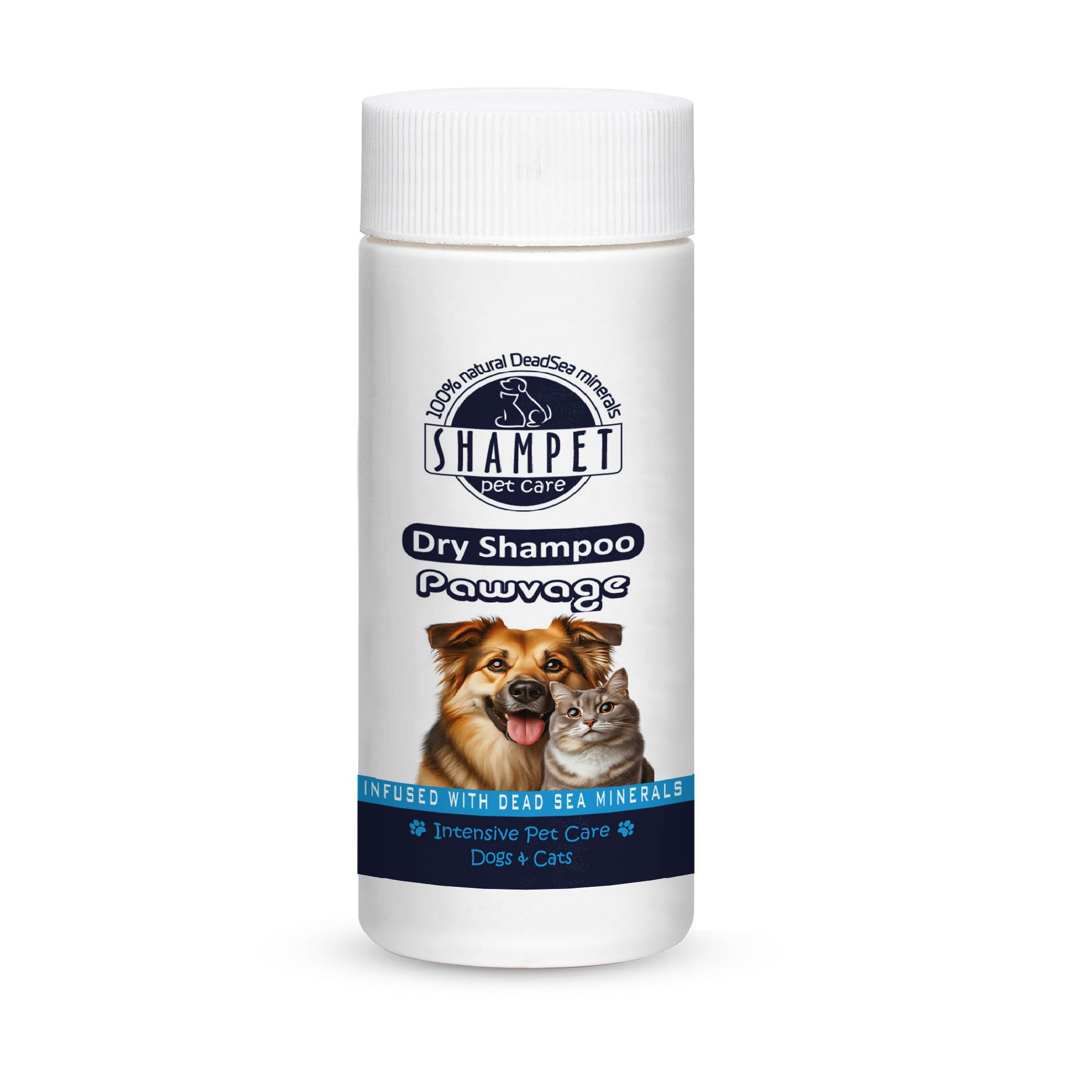 Shampet Dry Shampoo Pawvage Infused with Dead Sea Minerals