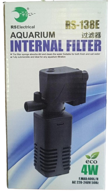 Regal Fish Aquarium RS Electrical Aquarium Internal Filter RS-138E