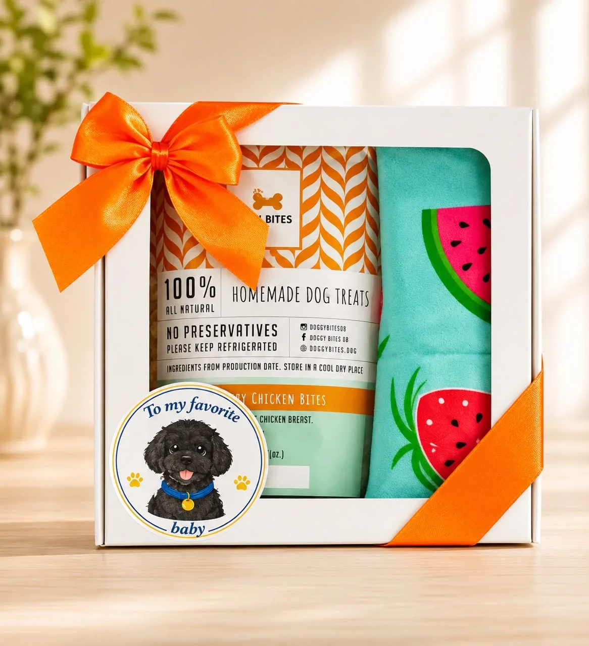 To My Favorite Baby Dog Gift Set