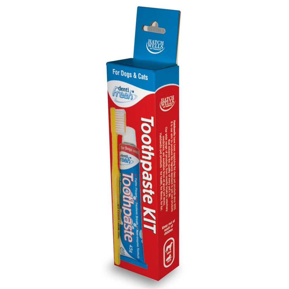 Hatchwells Dentifresh Dog & Cat Veterinary Toothpaste Kit
