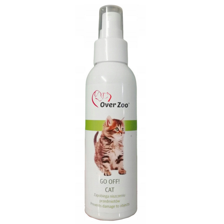 Over Zoo Go Off Cat Spray - 125ml