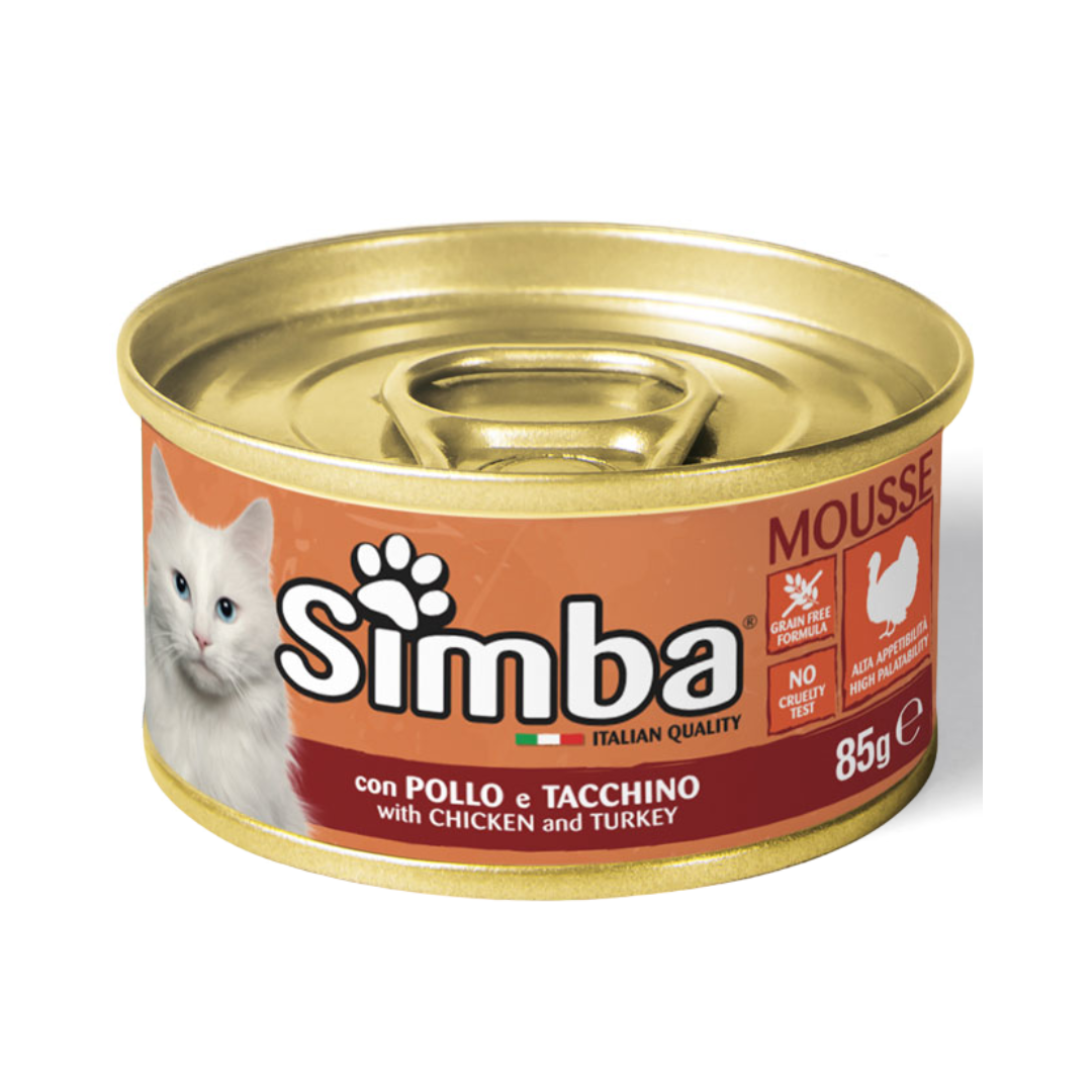 Simba Cat Mousse with Chicken and Turkey