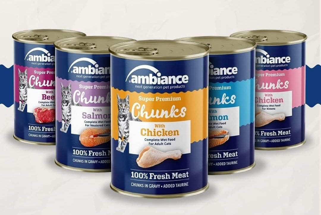 Ambiance Super Premium Chunks Complete Wet Food for Adult Cats