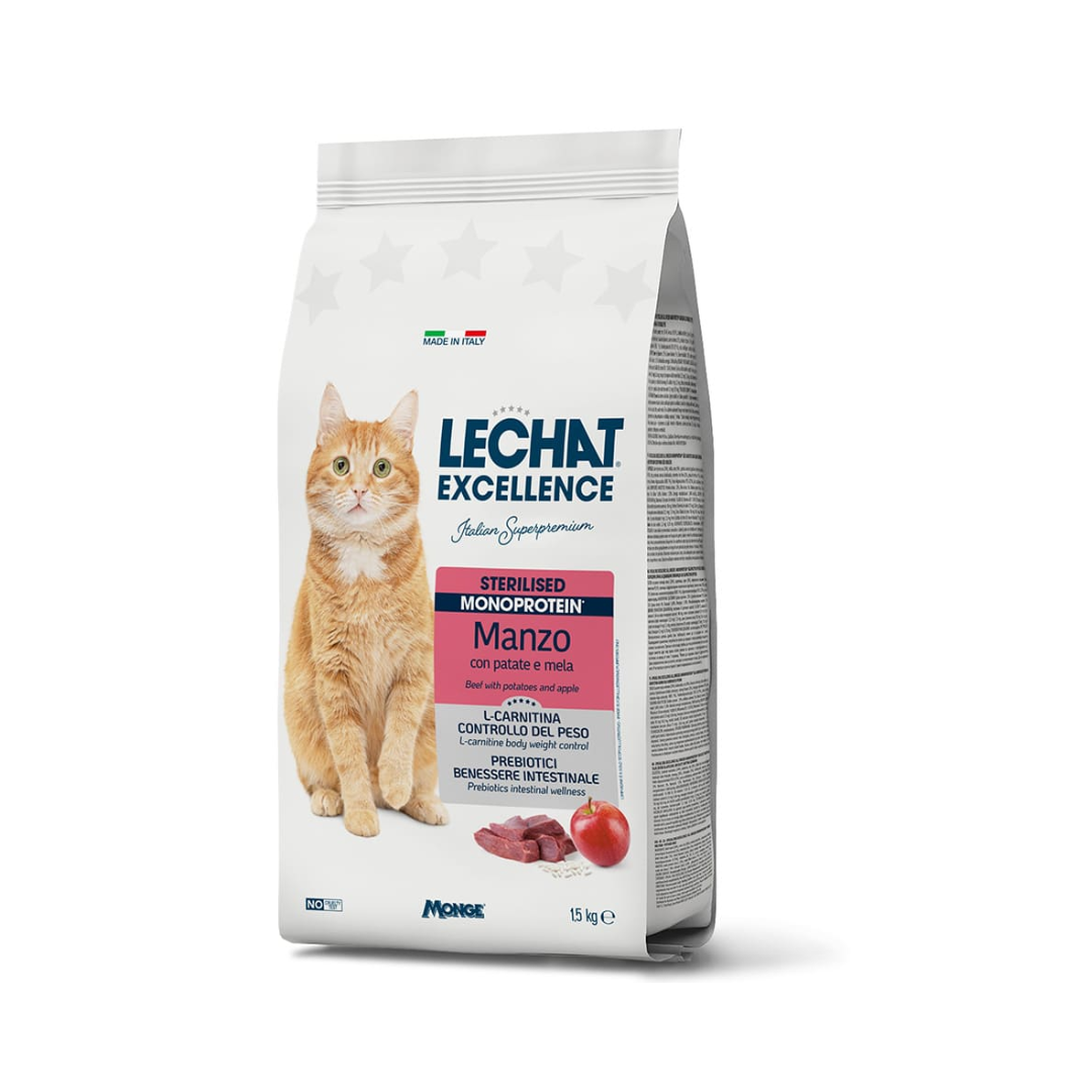 LeChat Excellence Sterilised Monoprotein Beef 1.5 kg