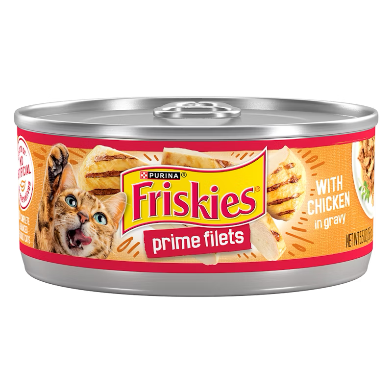 Friskies Prime Filets With Chicken in Gravy Wet Cat Food