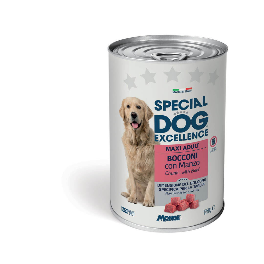 Special Dog Excellence Adult Maxi Chunks with Beef 1250 gm